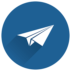 Icon: Newsletter: Paper airplane in flight