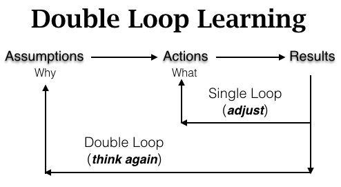 Double-loop learning and theories of action