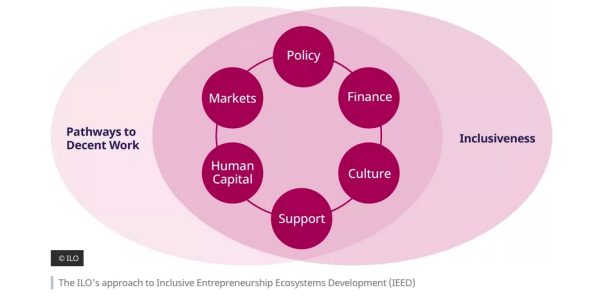 Image of the ILO's Inclusive Entrepreneurship Ecosystems Development