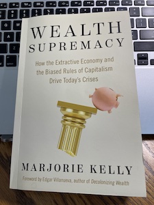 cover of the book Wealth Supremacy in contrast to small is beautiful